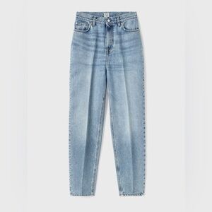 NWT Toteme Cotton Organic Tapered Leg Denim Jeans